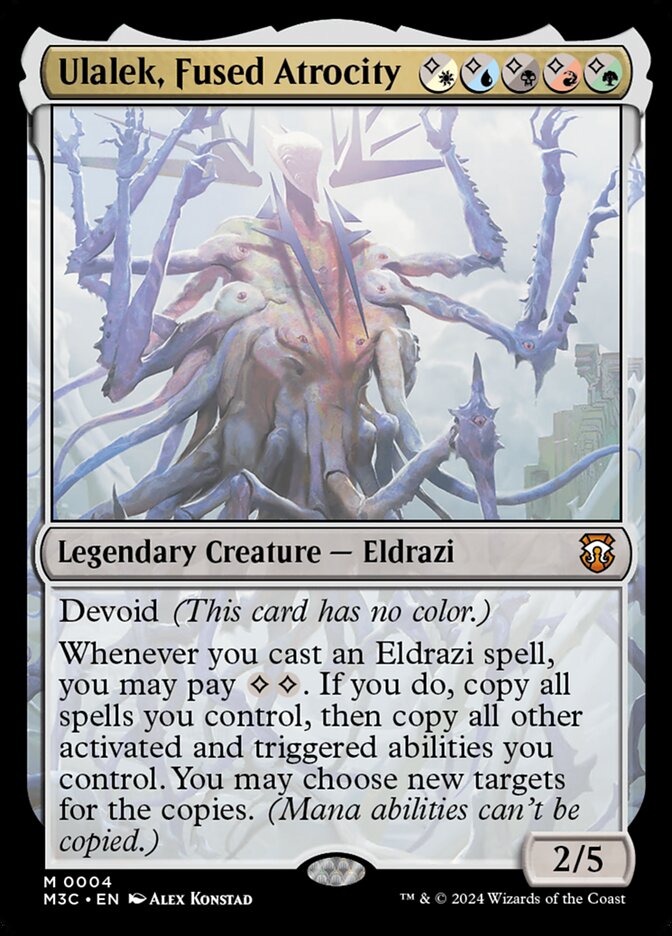 Ulalek, Fused Atrocity 4 (Commander: Modern Horizons 3)  | Good Games Adelaide SA
