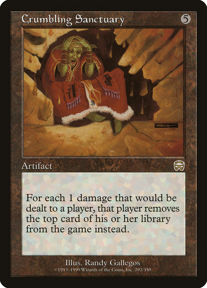 Crumbling Sanctuary 292 (Mercadian Masques)  | Good Games Adelaide SA