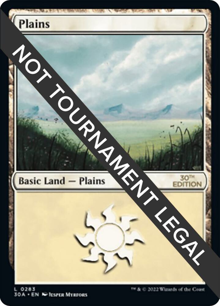 Plains 283 283/594 (30th Anniversary Edition)  | Good Games Adelaide SA