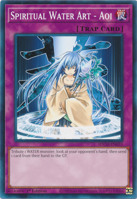 Spiritual Water Art - Aoi [SDCH-EN031] Common | Good Games Adelaide SA