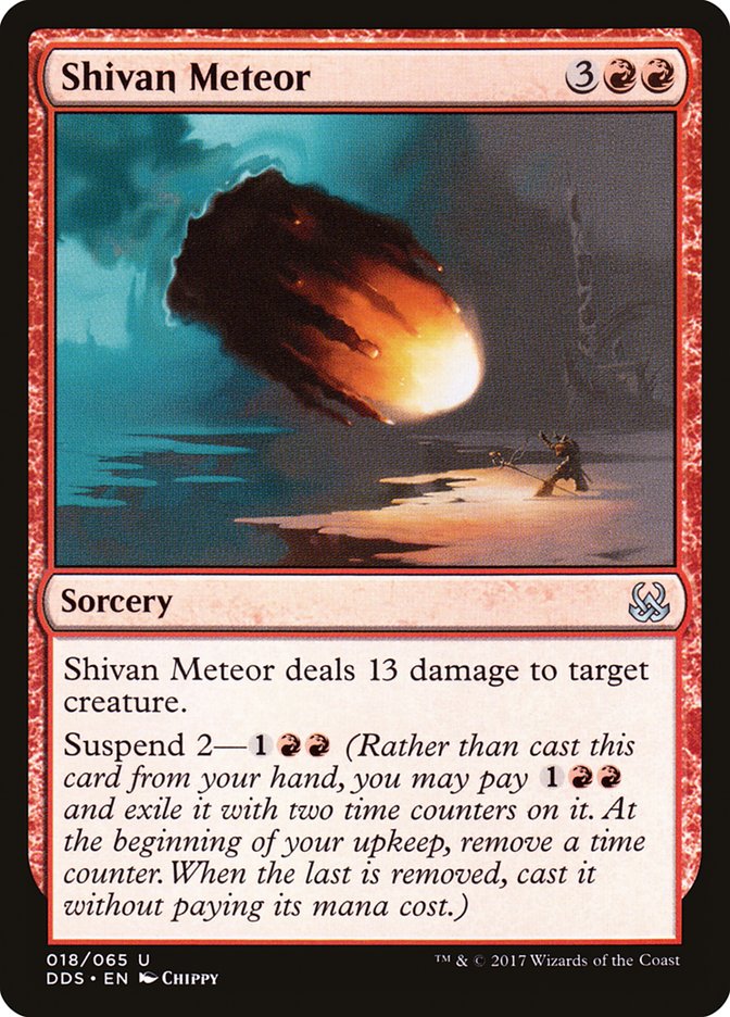 Shivan Meteor [Duel Decks: Mind vs. Might] | Good Games Adelaide SA