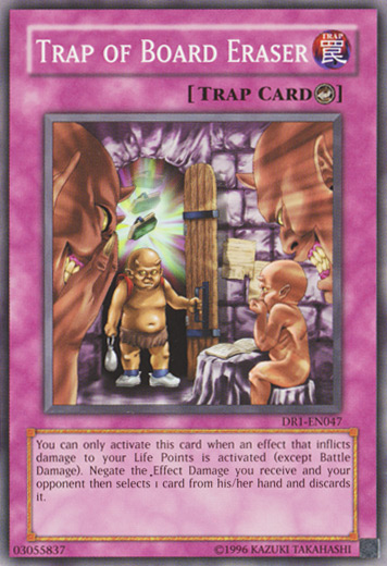 Trap of Board Eraser [DR1-EN047] Common | Good Games Adelaide SA