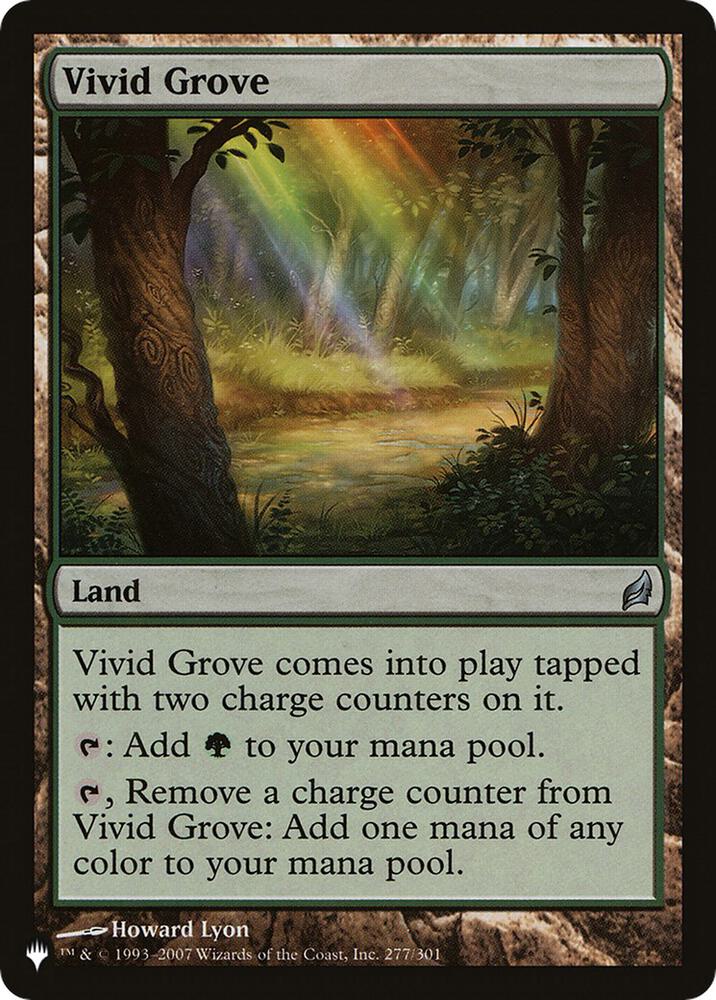 Vivid Grove 277 (The List Reprints)  | Good Games Adelaide SA