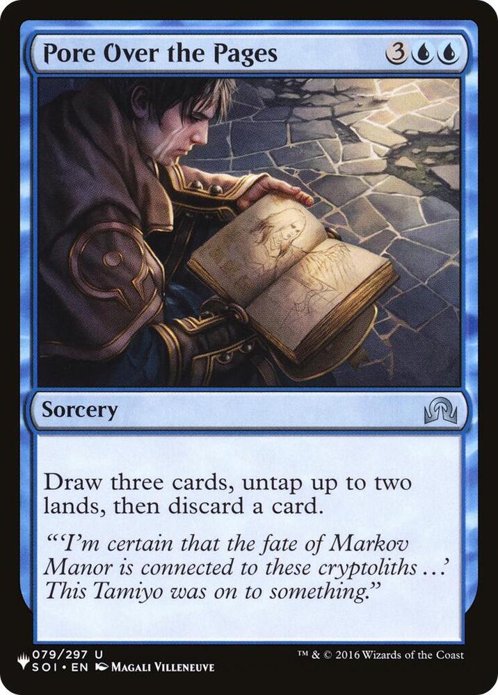 Pore Over the Pages 079/297 (The List Reprints)  | Good Games Adelaide SA