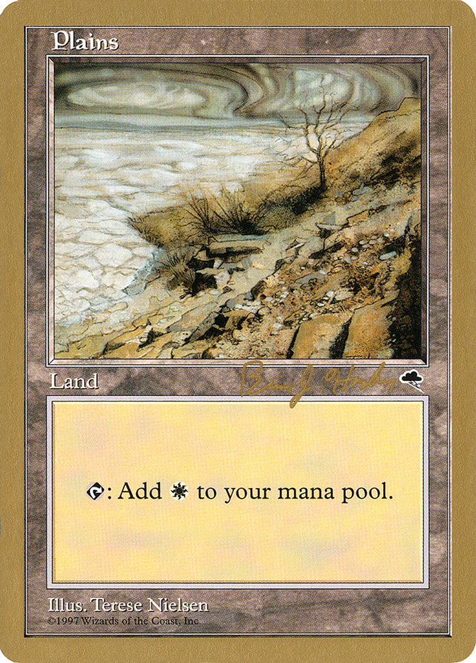 Plains (bh332) (Brian Hacker) [World Championship Decks 1998] | Good Games Adelaide SA