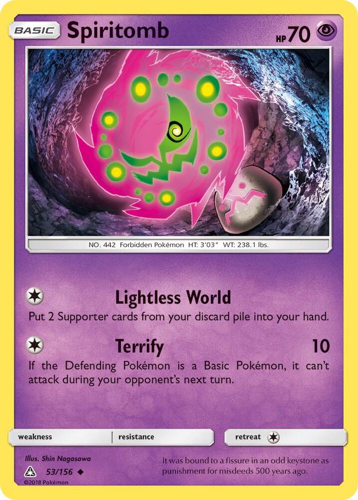 Spiritomb 53/156 (SM - Ultra Prism)  | Good Games Adelaide SA