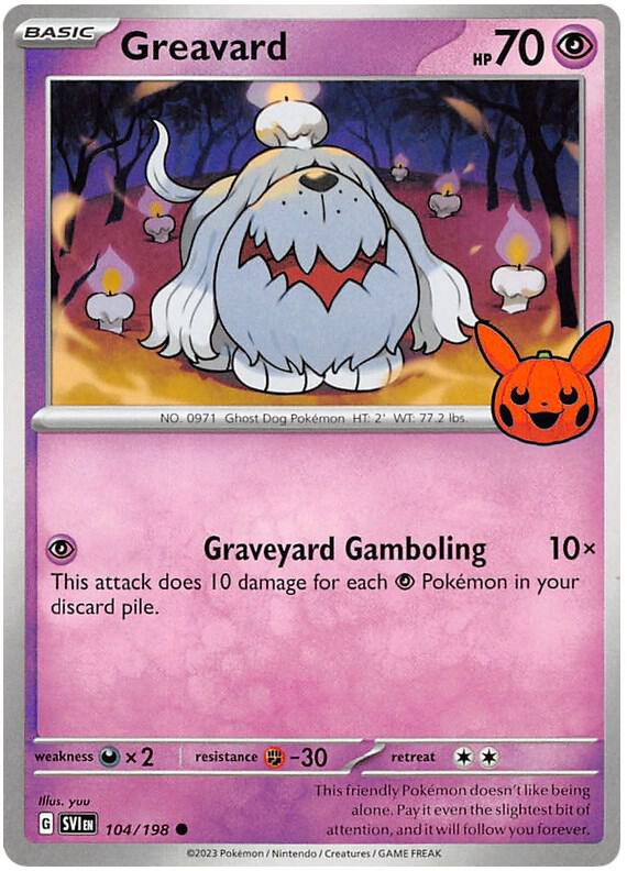 Greavard 104/198 (Trick or Trade BOOster Bundle 2023)  | Good Games Adelaide SA