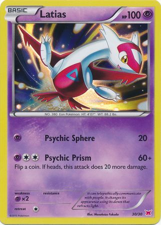 Latias (30/30) [XY: Trainer Kit 2 - Latias] | Good Games Adelaide SA