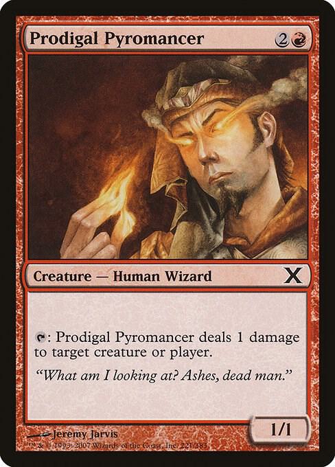 Prodigal Pyromancer 221 (10th Edition)  - Foil | Good Games Adelaide SA
