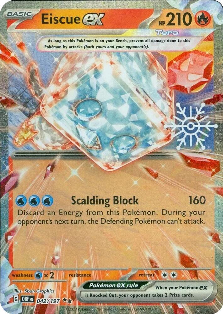 Eiscue ex Holiday Calendar 042/197 (Miscellaneous Cards & Products)  - Holofoil | Good Games Adelaide SA