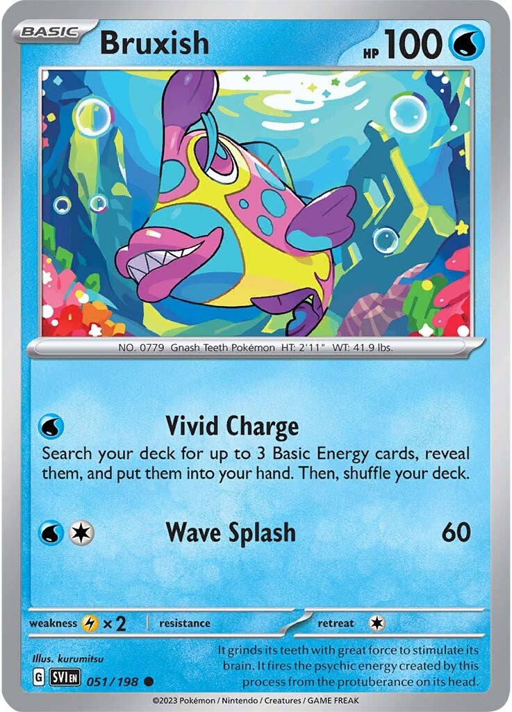 Bruxish (051/198) [Scarlet & Violet: Base Set] | Good Games Adelaide SA