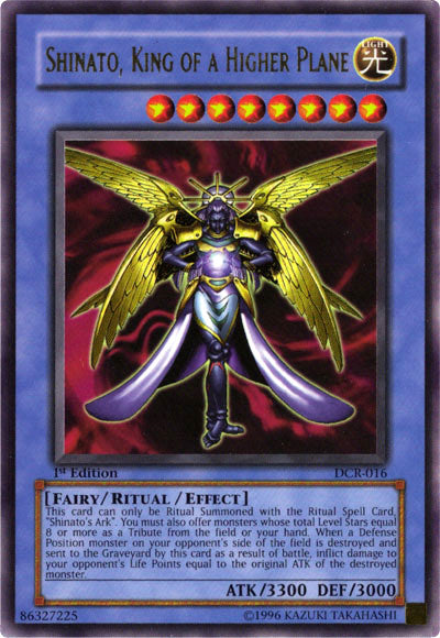 Shinato, King of a Higher Plane [DCR-016] Ultra Rare | Good Games Adelaide SA