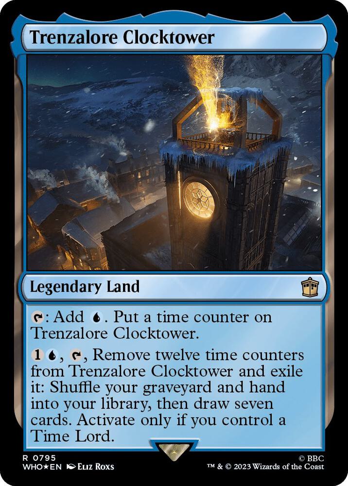 Trenzalore Clocktower 795 (Universes Beyond: Doctor Who)  - Foil | Good Games Adelaide SA