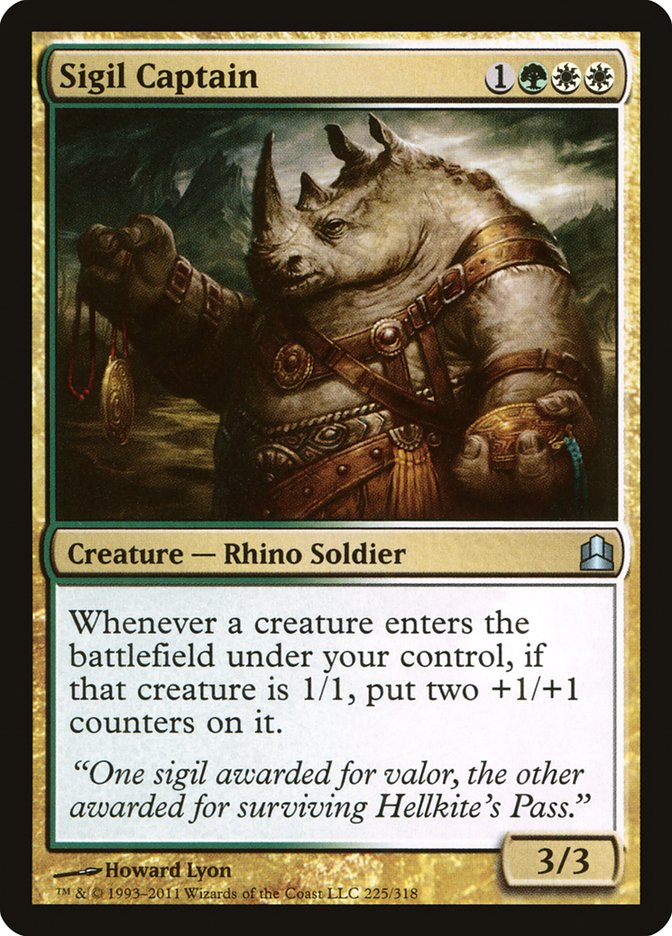 Sigil Captain 225 (Commander)  | Good Games Adelaide SA