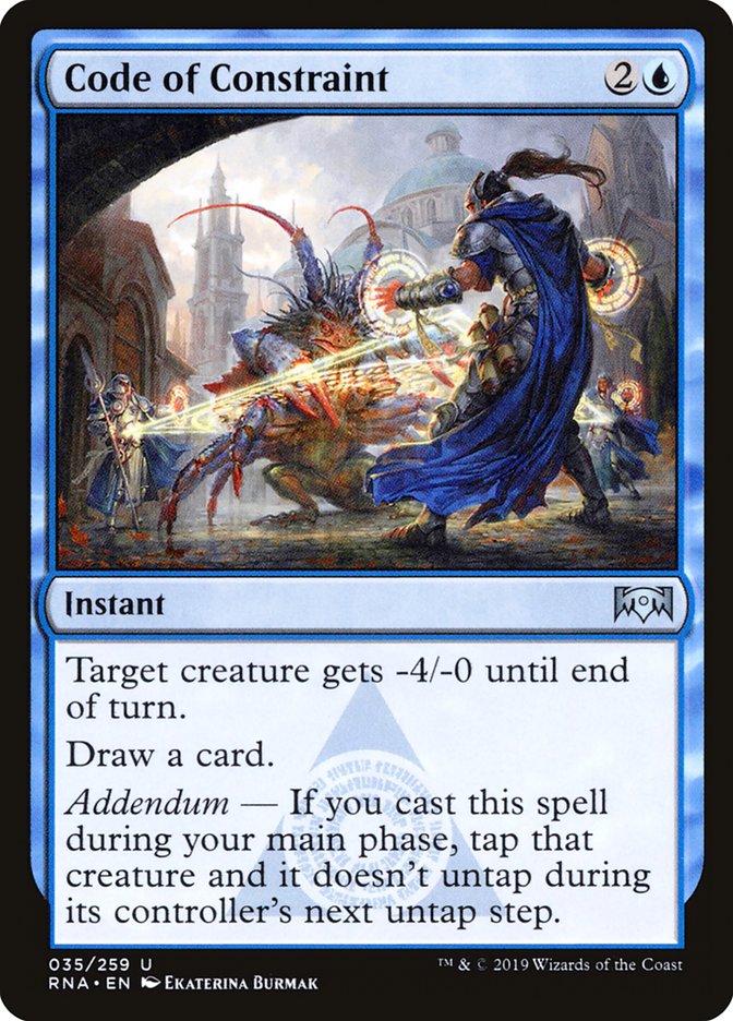 Code of Constraint [Ravnica Allegiance] | Good Games Adelaide SA