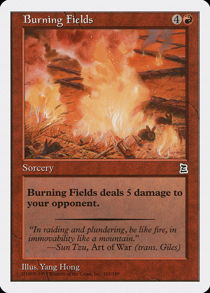 Burning Fields 103 (Portal Three Kingdoms)  | Good Games Adelaide SA