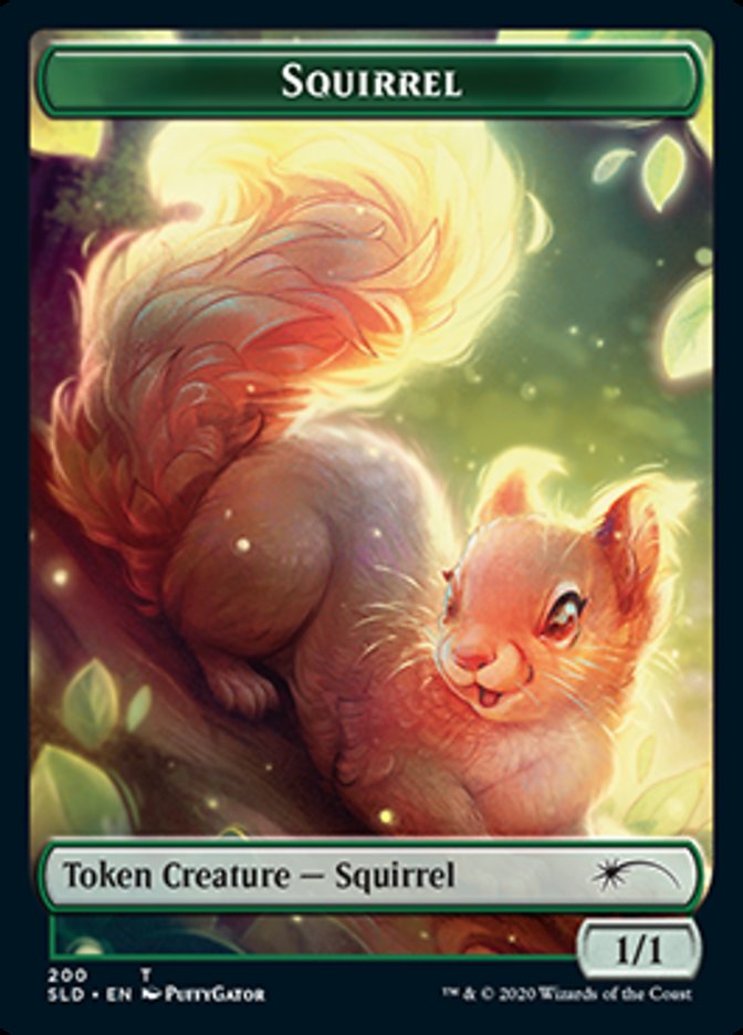 Squirrel Token [Secret Lair Drop Series] | Good Games Adelaide SA