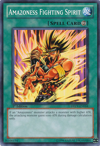 Amazoness Fighting Spirit [DREV-EN054] Common | Good Games Adelaide SA