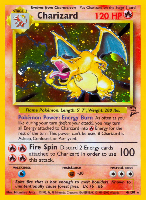 Charizard (4/130) [Base Set 2] | Good Games Adelaide SA