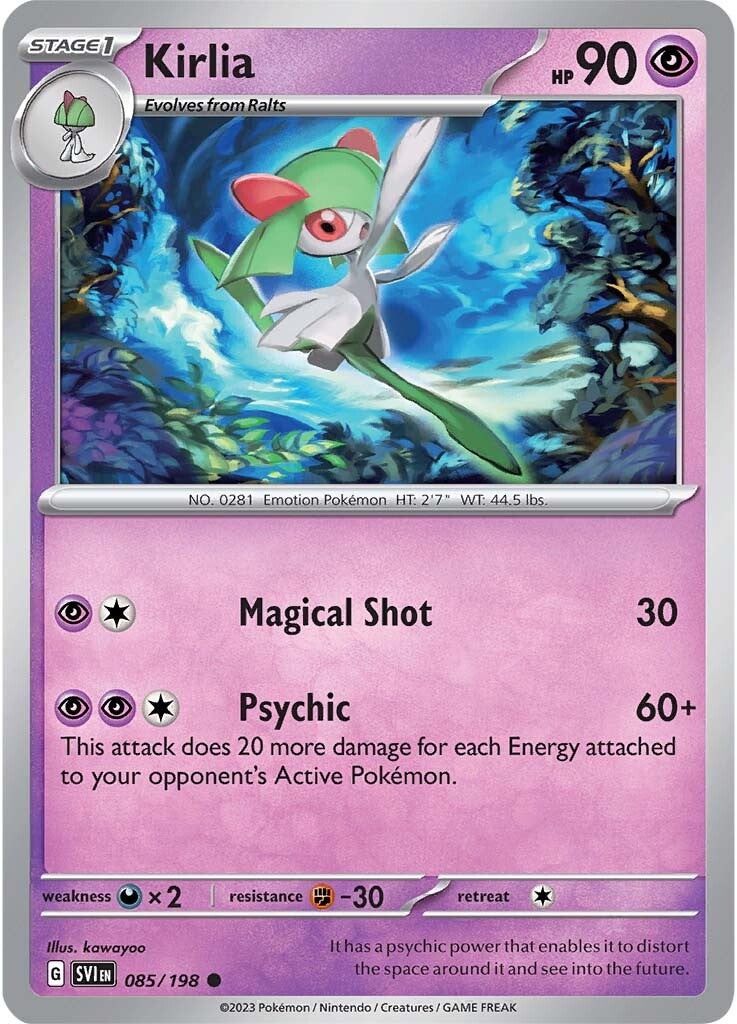 Kirlia (085/198) [Scarlet & Violet: Base Set] | Good Games Adelaide SA