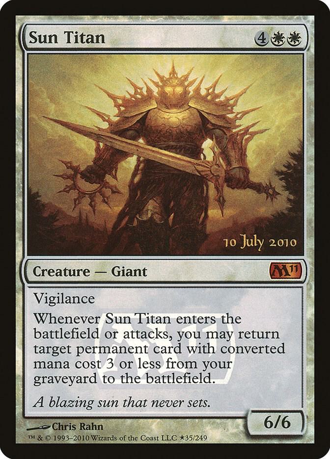 Sun Titan 35 (Prerelease Cards)  - Foil | Good Games Adelaide SA