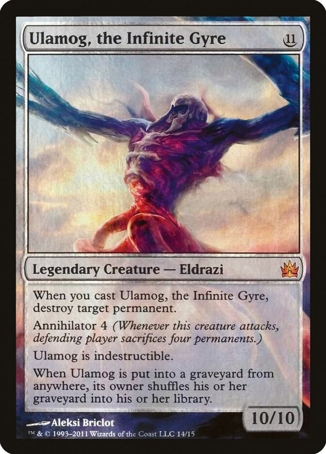 Ulamog, the Infinite Gyre 14 (From the Vault: Legends)  - Foil | Good Games Adelaide SA