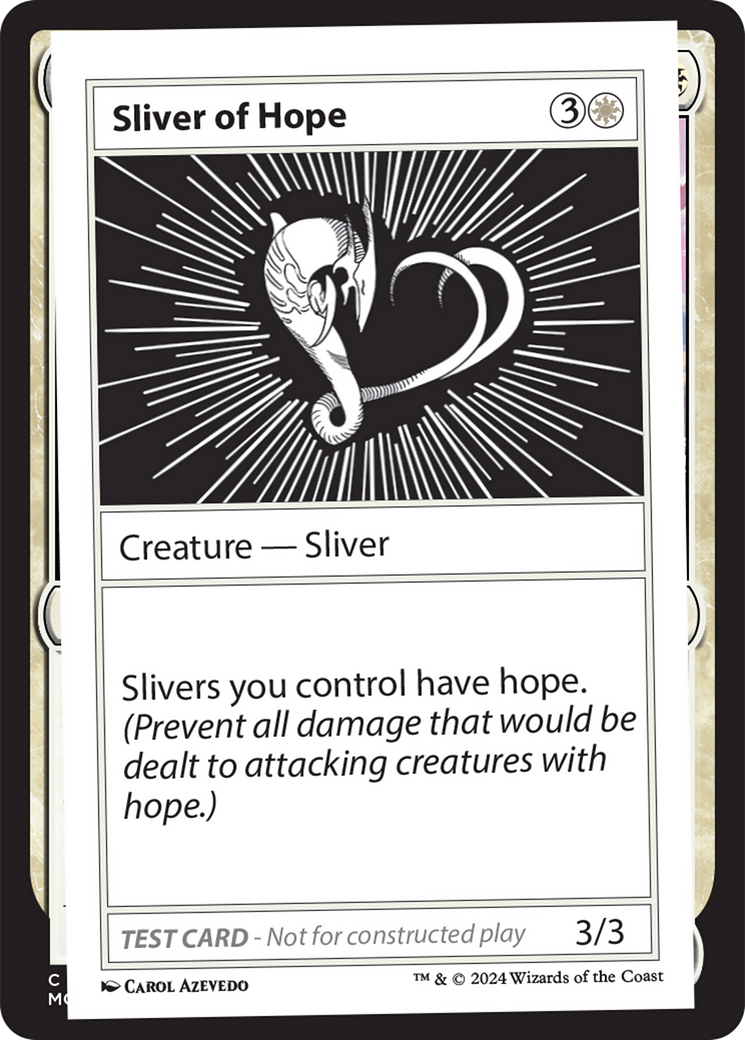Sliver of Hope [Mystery Booster 2 Playtest Cards] | Good Games Adelaide SA