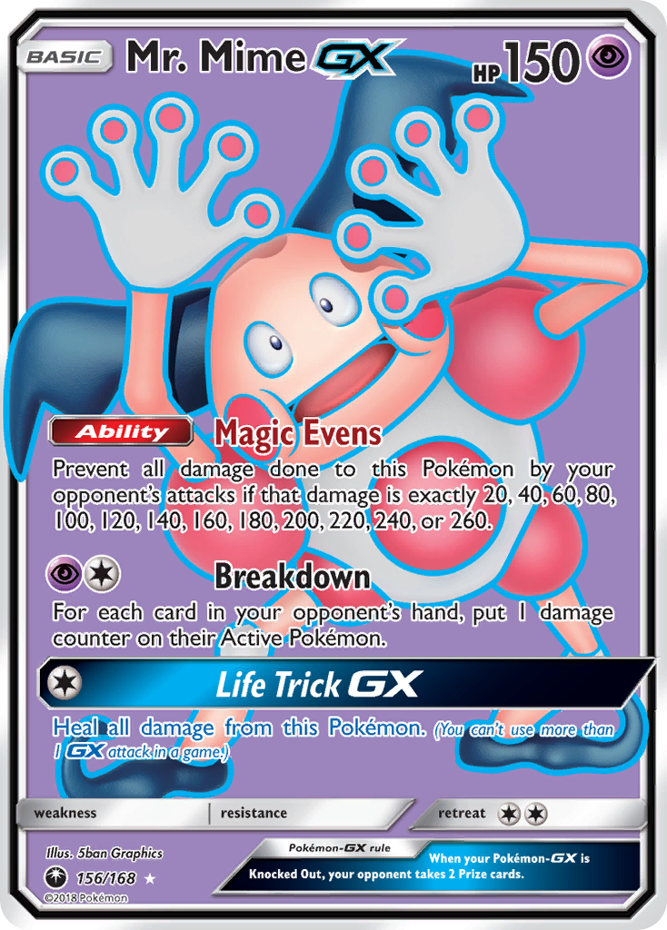 Mr. Mime GX (156/168) [Sun & Moon: Celestial Storm] | Good Games Adelaide SA