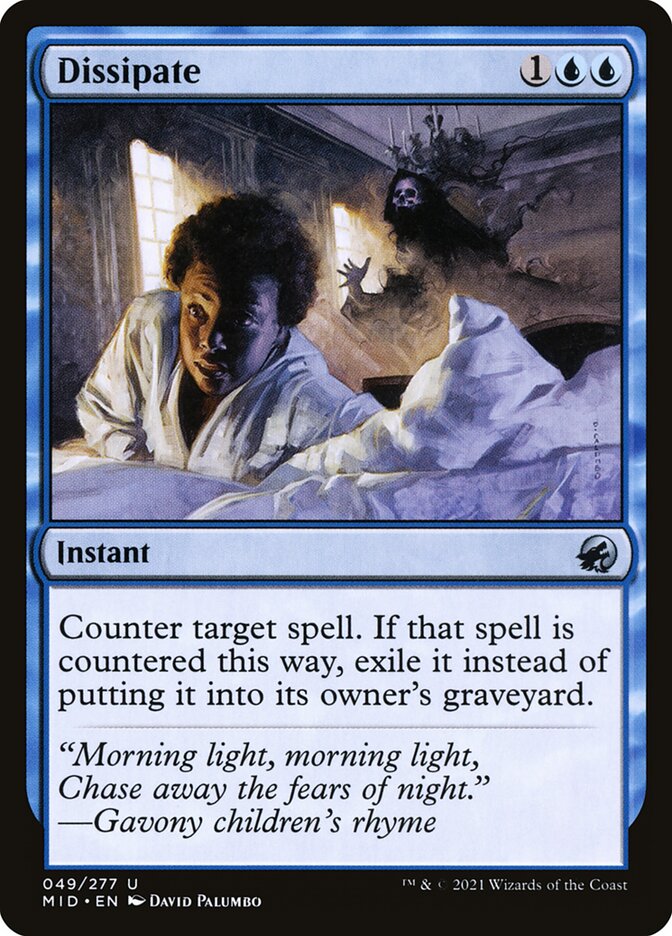 Dissipate 49 (Innistrad: Midnight Hunt)  - Foil | Good Games Adelaide SA