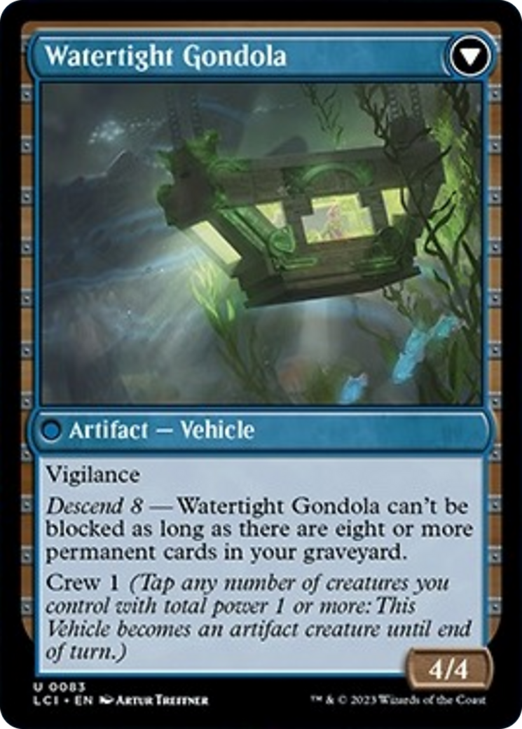 Waterlogged Hulk // Watertight Gondola [The Lost Caverns of Ixalan] | Good Games Adelaide SA