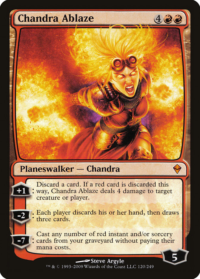 Chandra Ablaze 120 (Zendikar)  | Good Games Adelaide SA