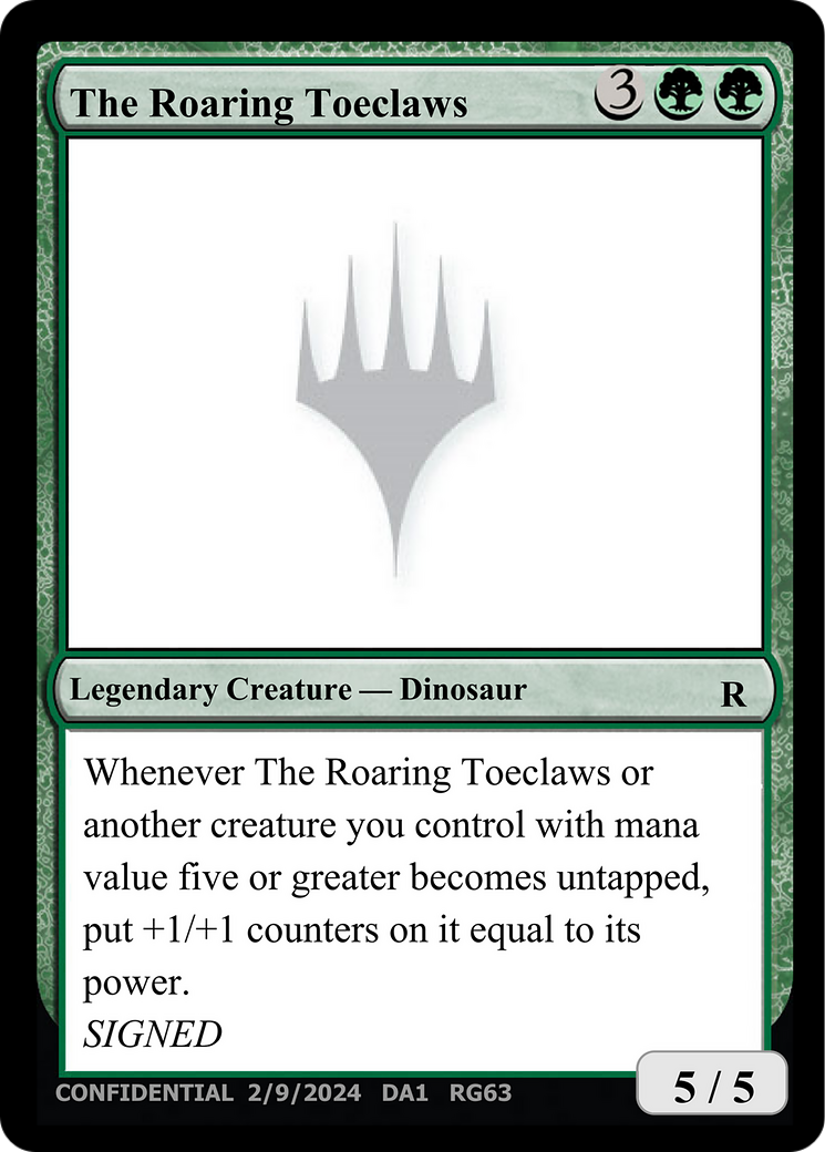 The Roaring Toeclaws [Unknown Event] | Good Games Adelaide SA
