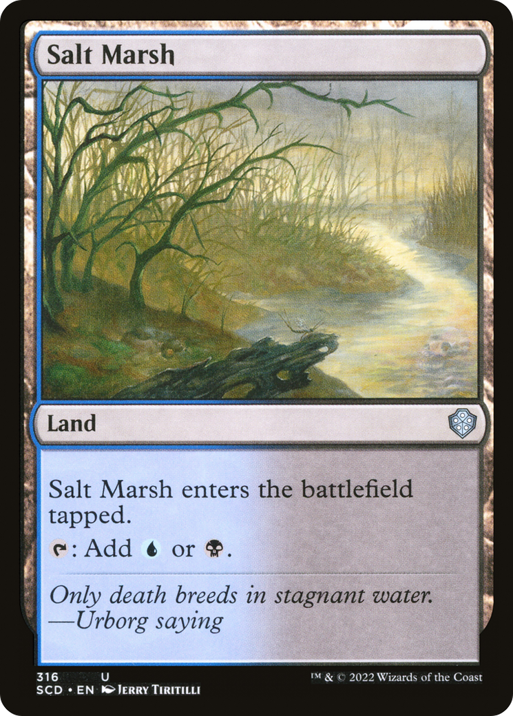 Salt Marsh [Starter Commander Decks] | Good Games Adelaide SA