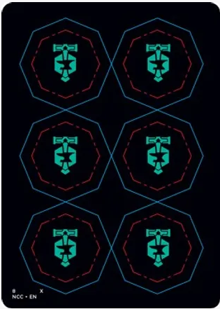 Punch Card Token (5/8) [Streets of New Capenna Commander Tokens] | Good Games Adelaide SA