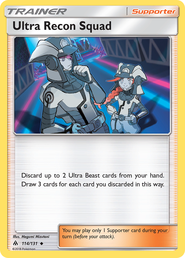 Ultra Recon Squad (114/131) [Sun & Moon: Forbidden Light] | Good Games Adelaide SA