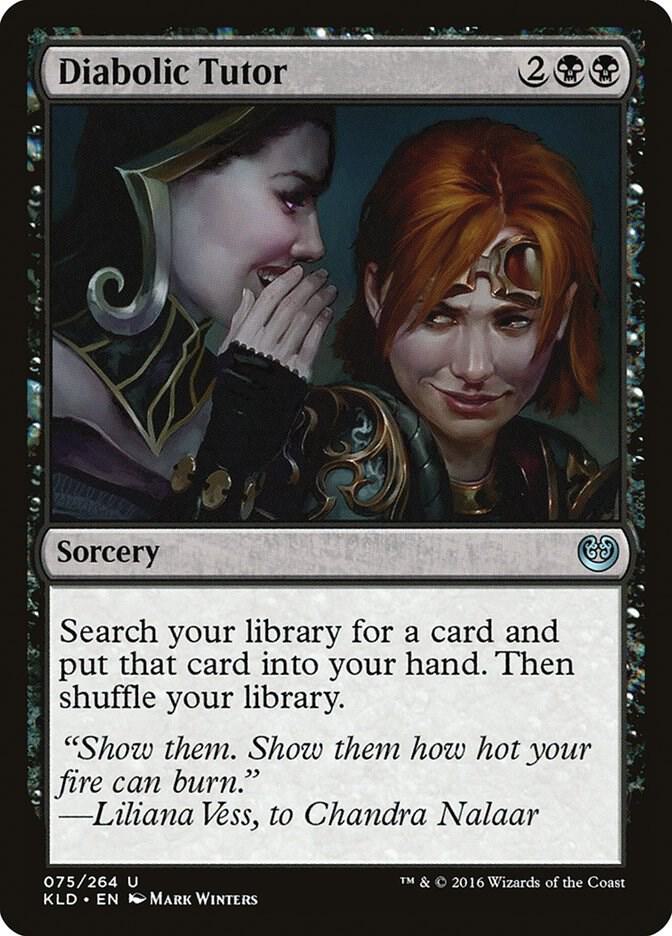 Diabolic Tutor 75 (Kaladesh)  | Good Games Adelaide SA