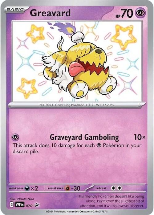 Greavard 070 (SV: Scarlet & Violet Promo Cards)  - Holofoil | Good Games Adelaide SA