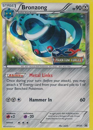 Bronzong (XY21) (Staff) [XY: Black Star Promos] | Good Games Adelaide SA