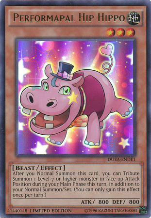 Performapal Hip Hippo [DUEA-ENDE1] Ultra Rare | Good Games Adelaide SA