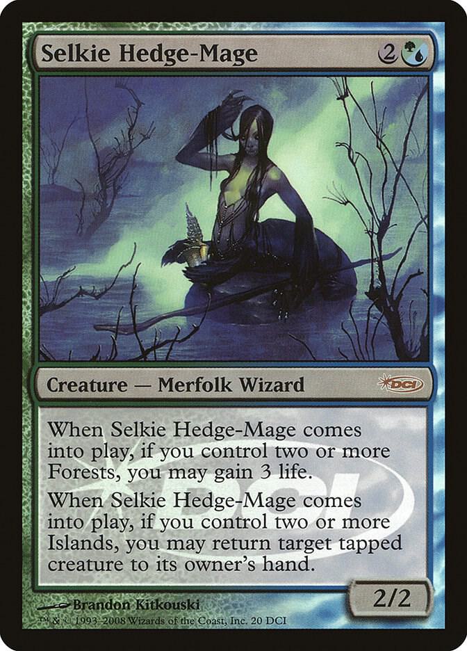 Selkie Hedge Mage 20 (WPN & Gateway Promos)  - Foil | Good Games Adelaide SA