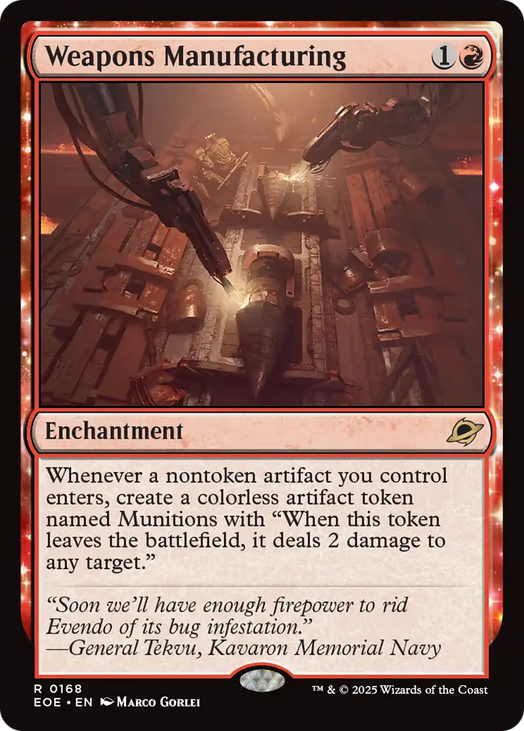 Weapons Manufacturing [Edge of Eternities] | Good Games Adelaide SA