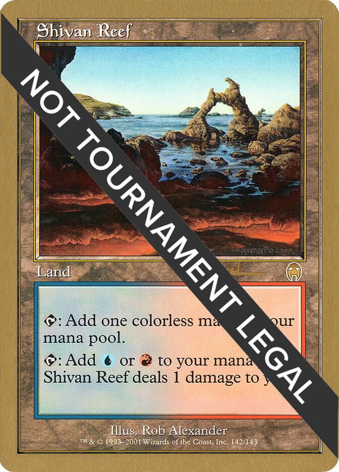 Shivan Reef 2001 Antoine Ruel APC ar142/138 (World Championship Decks)  | Good Games Adelaide SA