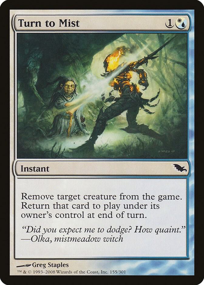 Turn to Mist 155 (Shadowmoor)  - Foil | Good Games Adelaide SA