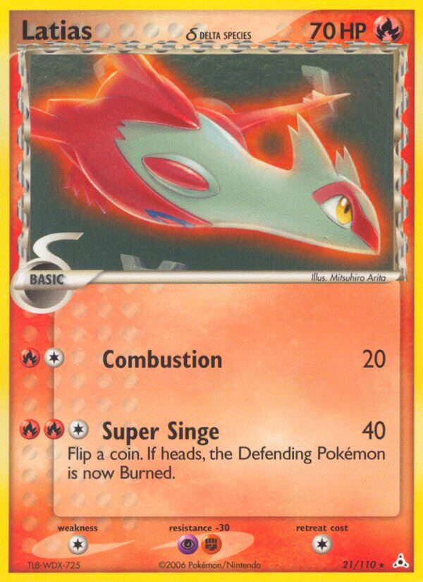 Latias (21/110) (Theme Deck Exclusive) [EX: Holon Phantoms] | Good Games Adelaide SA