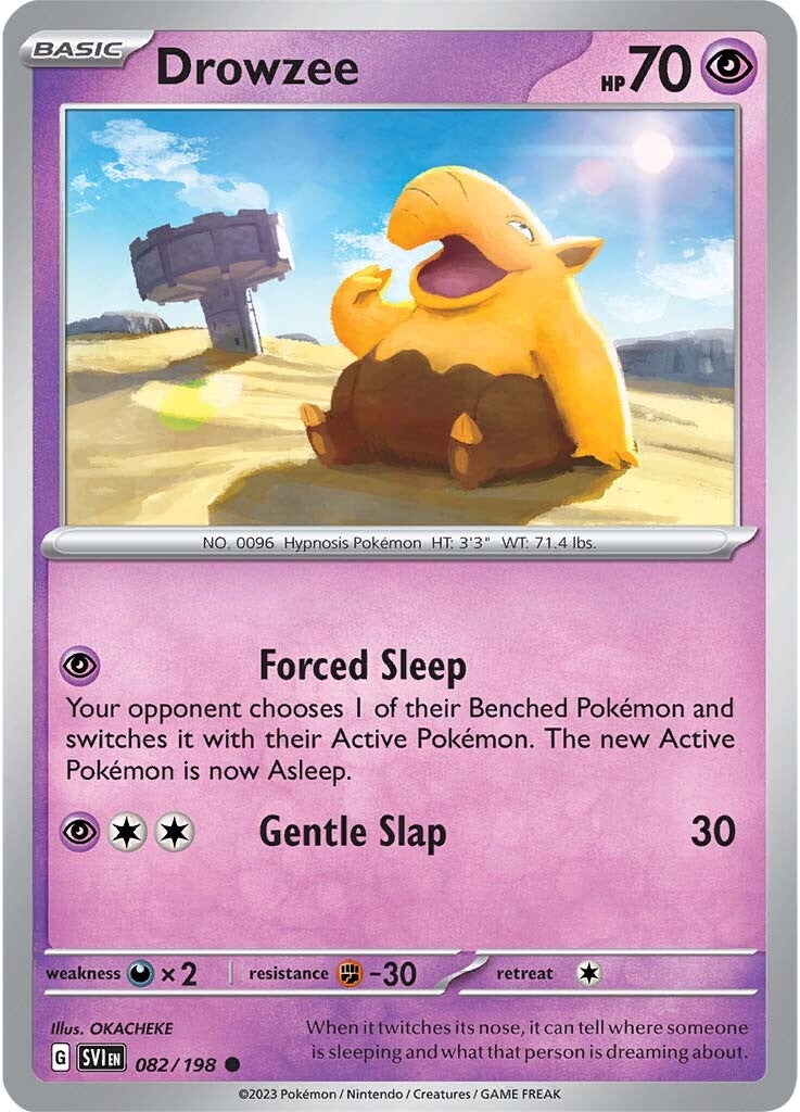 Drowzee (082/198) [Scarlet & Violet: Base Set] | Good Games Adelaide SA
