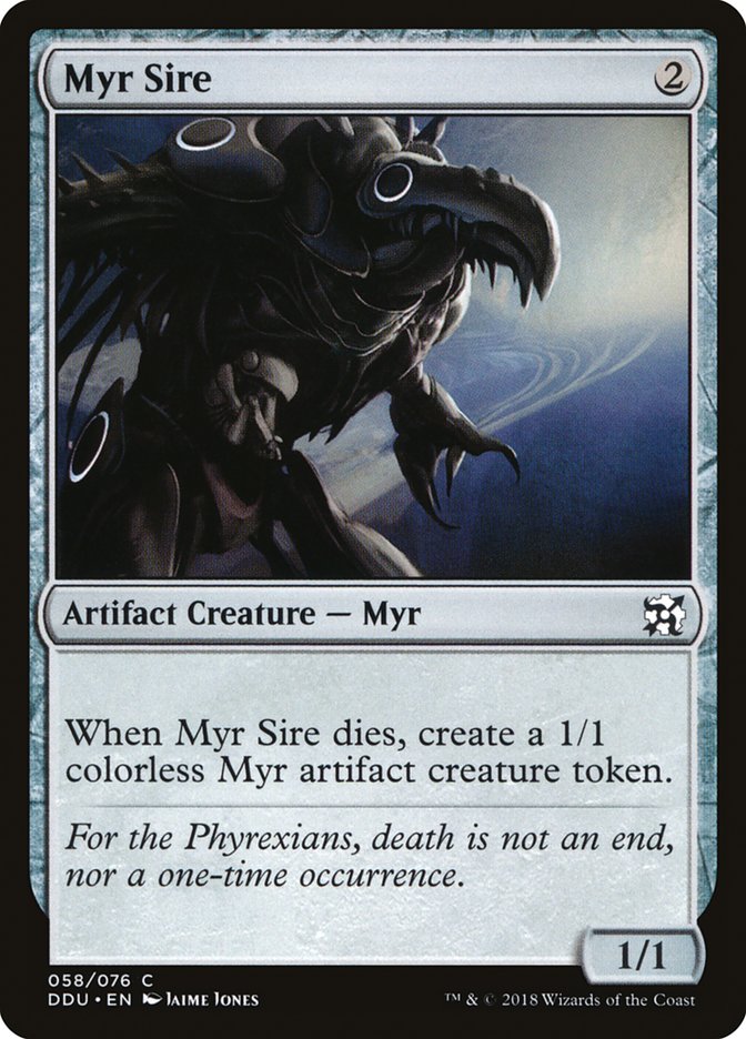 Myr Sire [Duel Decks: Elves vs. Inventors] | Good Games Adelaide SA