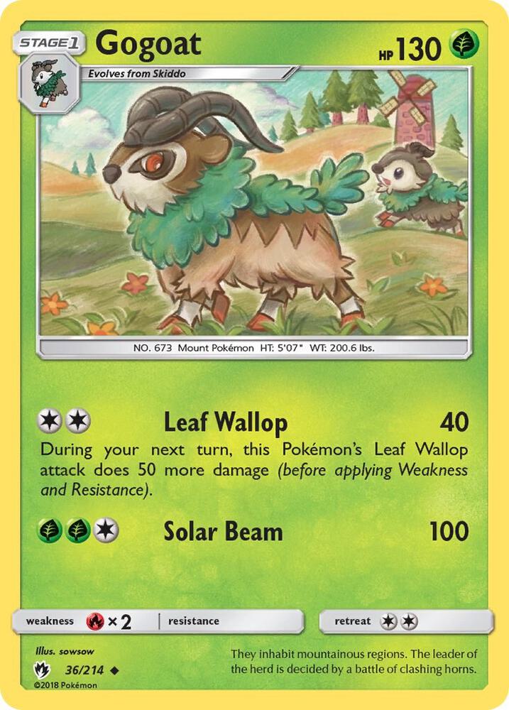 Gogoat 36/214 (SM - Lost Thunder)  | Good Games Adelaide SA