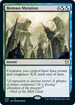 Biomass Mutation 209 (Commander 2021)  | Good Games Adelaide SA