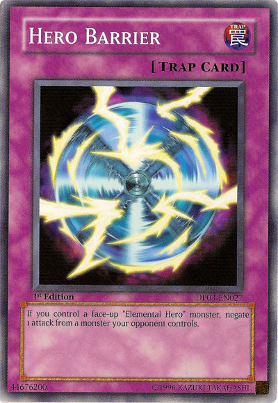Hero Barrier [DP03-EN027] Common | Good Games Adelaide SA