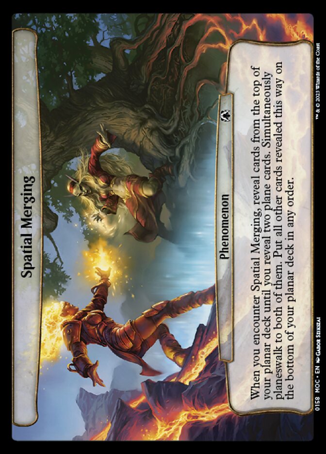 Spatial Merging 158 (Planechase: March of the Machine)  | Good Games Adelaide SA